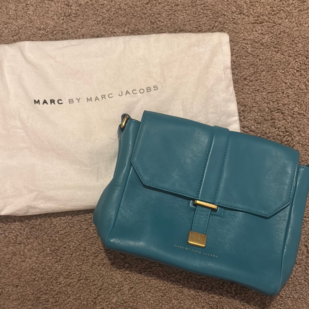 Marc by Marc Jacobs Blue Leather Bag